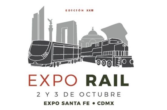 Se realiza la 22va edición de Exporail en la Ciudad de México con presencia de equipo ferroviario